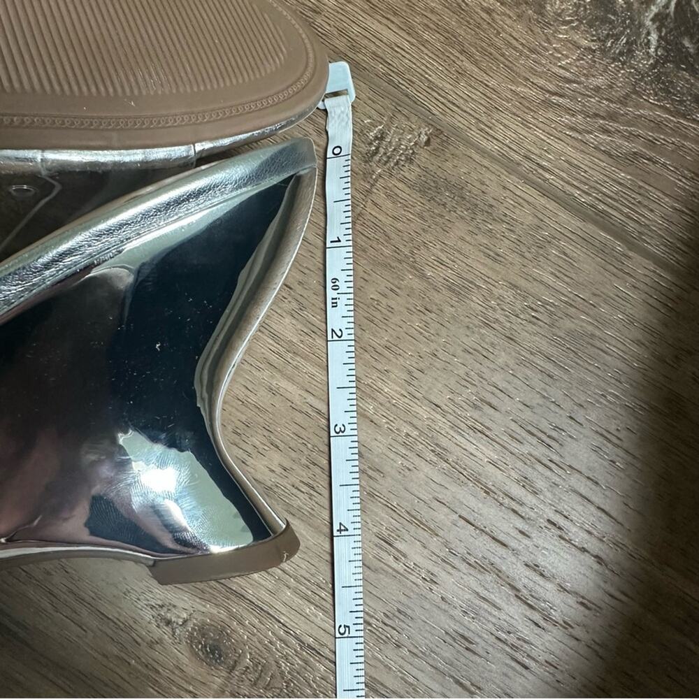 NWT!! A New Day Silver Women's Wedge Shoes, High Heels, Formal, Size‎ 8 - Picture 14 of 14